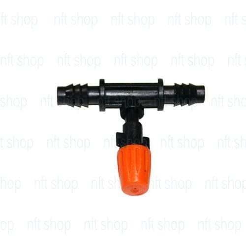 One Way Sprinkler / Nozzle Misting Dengan Adapter Tee Selang 12mm