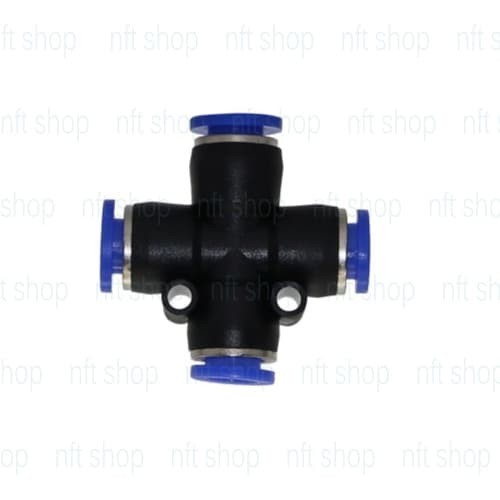 Pneumatic Slip Lock Cross PU 8mm