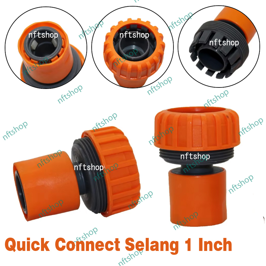 Quick Connect Selang Quick Release 1 Inch Diameter Dalam 25mm