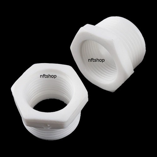 Vlok Ring Bushing Plastik Reducer Drat 1 x 1/2 Inch